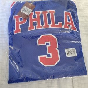 Mitchell & Ness Allen Iverson Phila. 76ers ALTERNATE(1996) Swingman Jersey NEW.